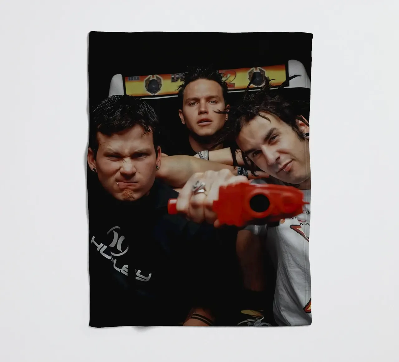 Blink 182 fleece blanket by Musadad Shop