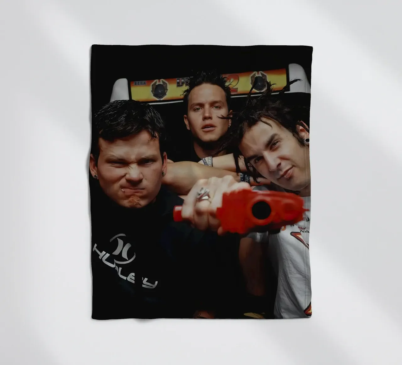 Blink 182 fleece blanket by Musadad Shop