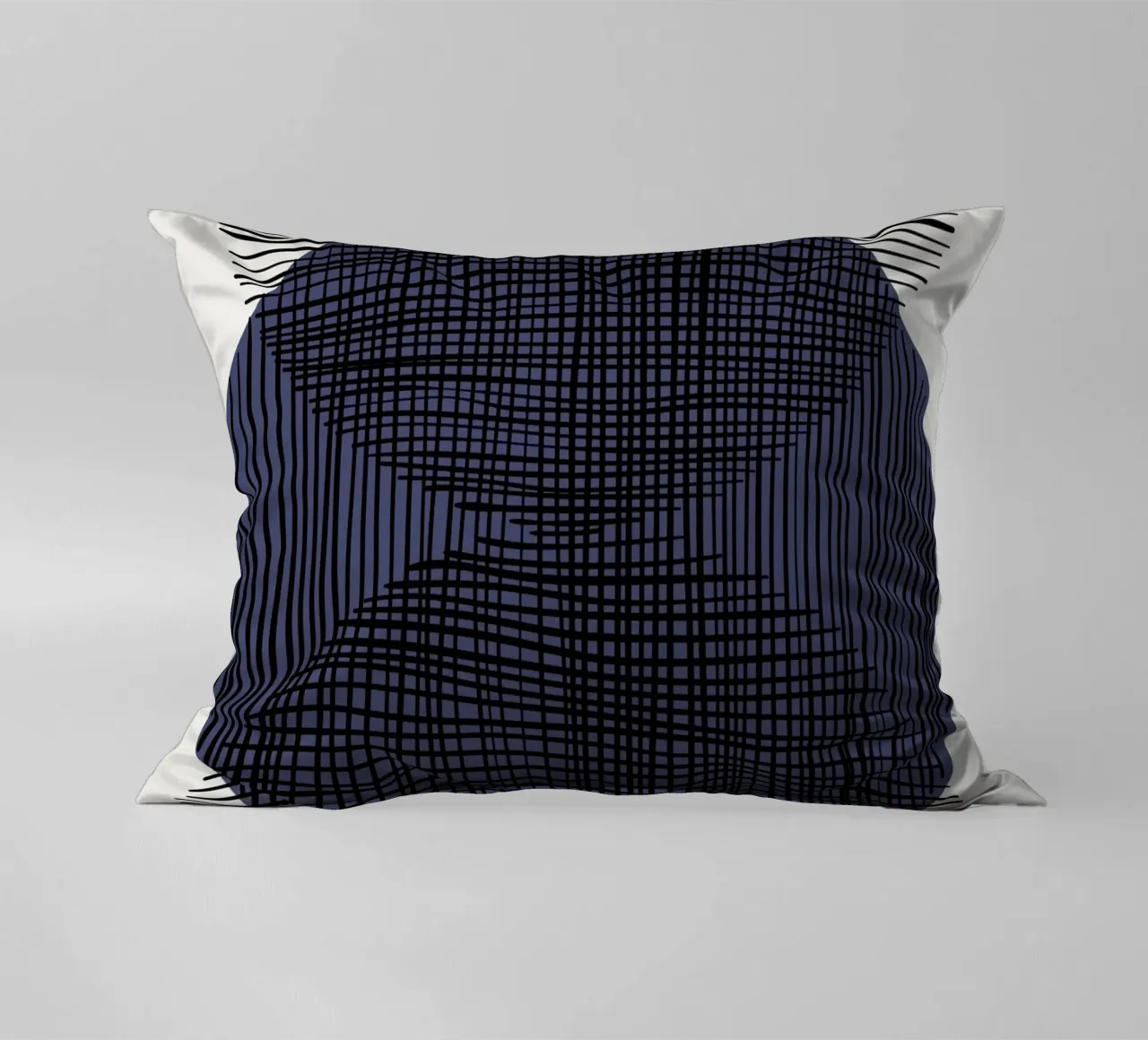 Dynamic Grid decorative cushion by RS LAB STUDIO