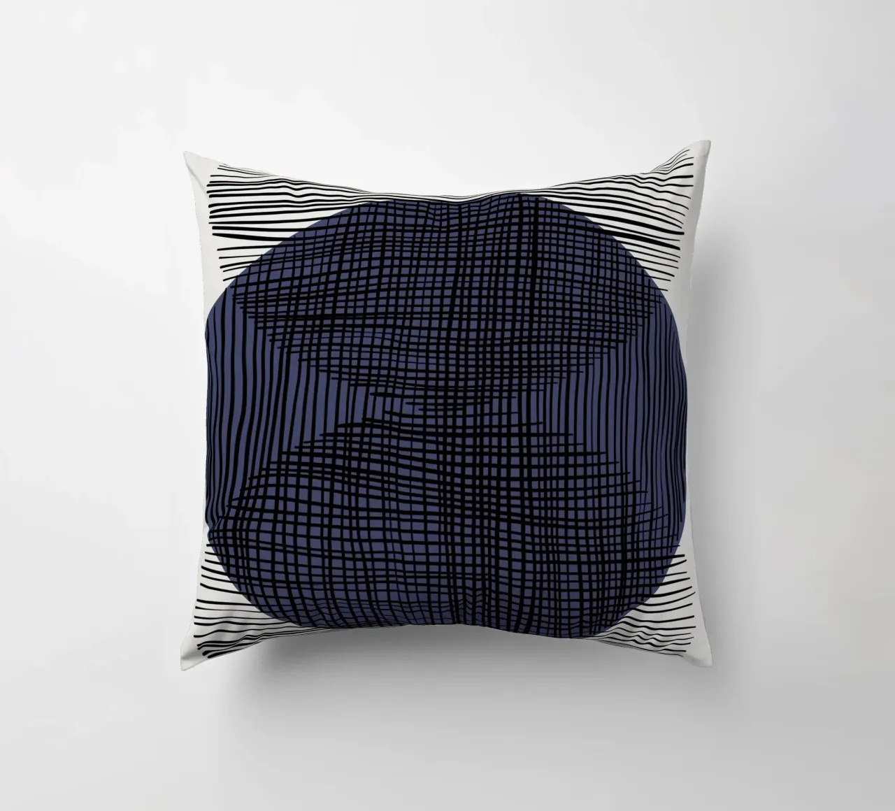 Dynamic Grid decorative cushion by RS LAB STUDIO