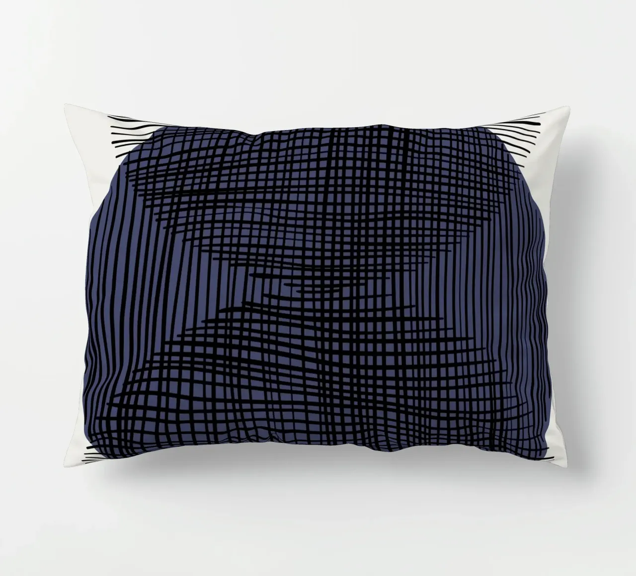 Dynamic Grid decorative cushion by RS LAB STUDIO