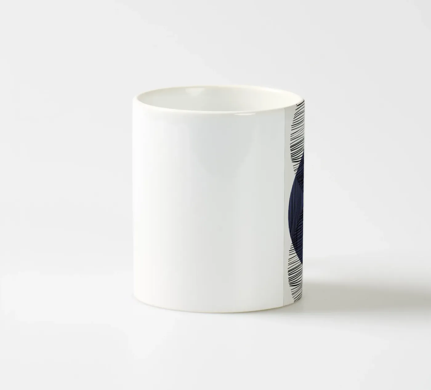 Dynamic Grid ceramic mug by RS LAB STUDIO