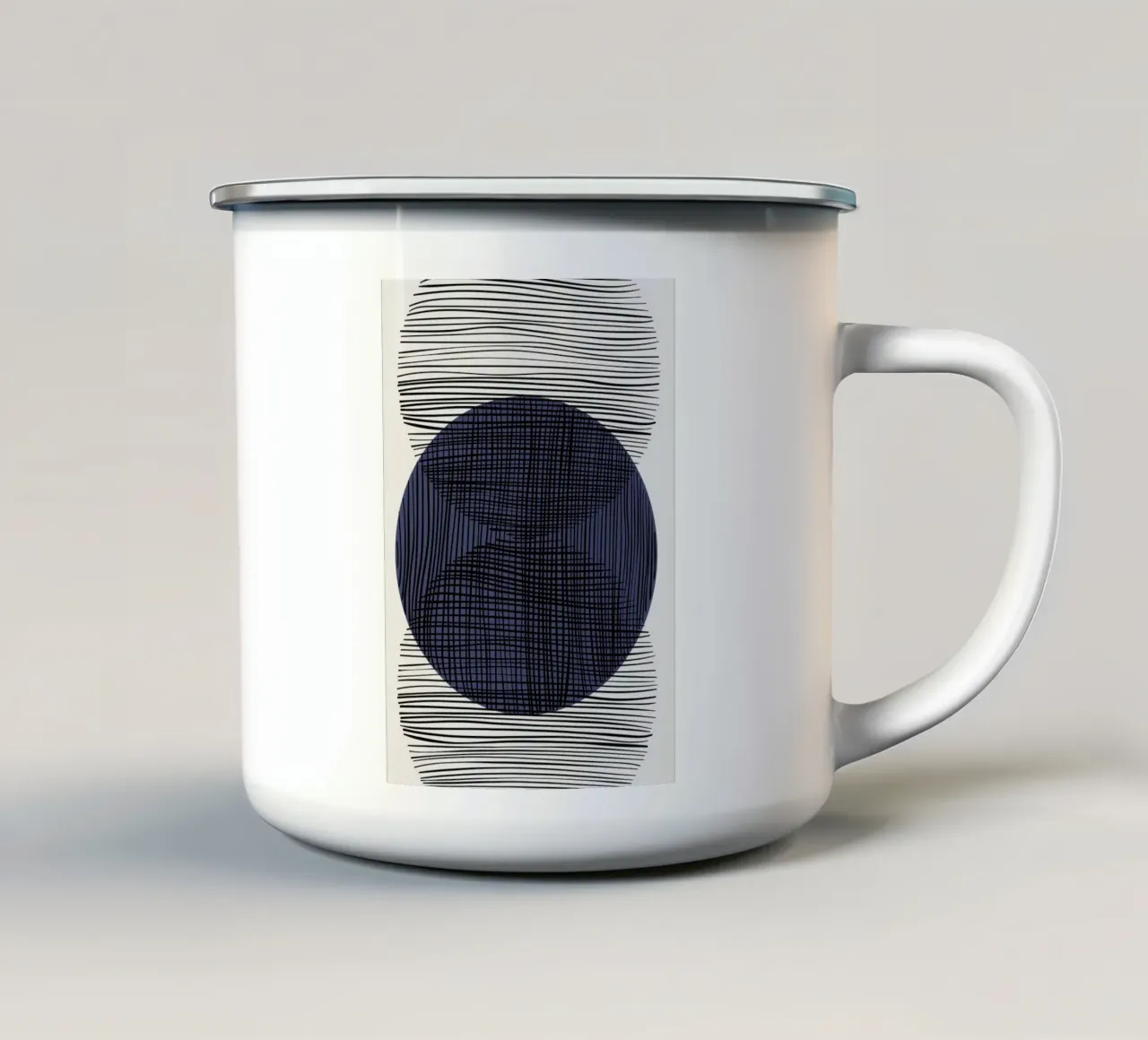Dynamic Grid tazza in smalto da RS LAB STUDIO