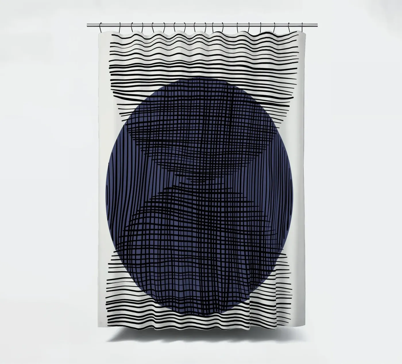 Dynamic Grid Duschvorhang von RS LAB STUDIO