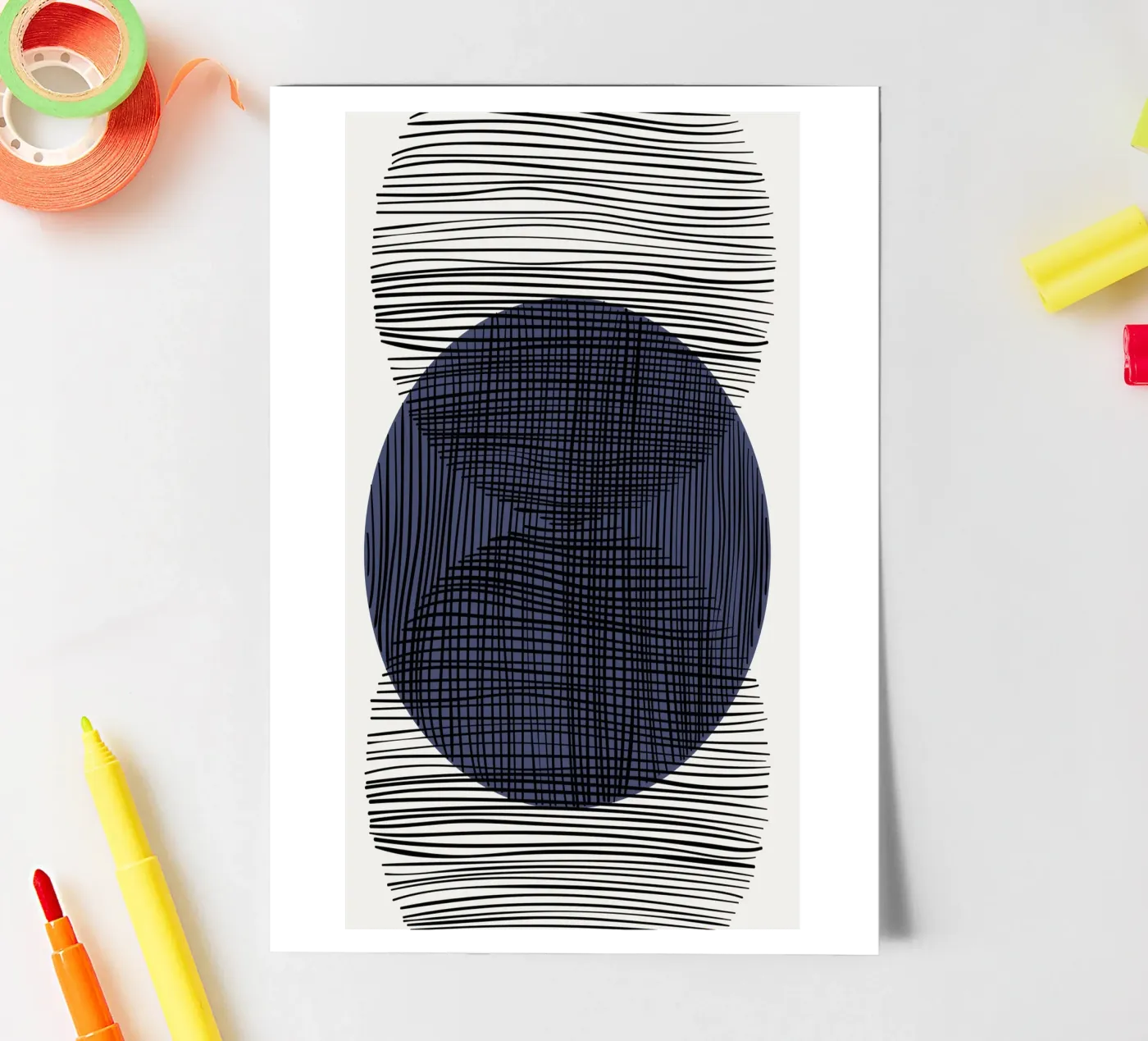 Dynamic Grid planche autocollant de RS LAB STUDIO