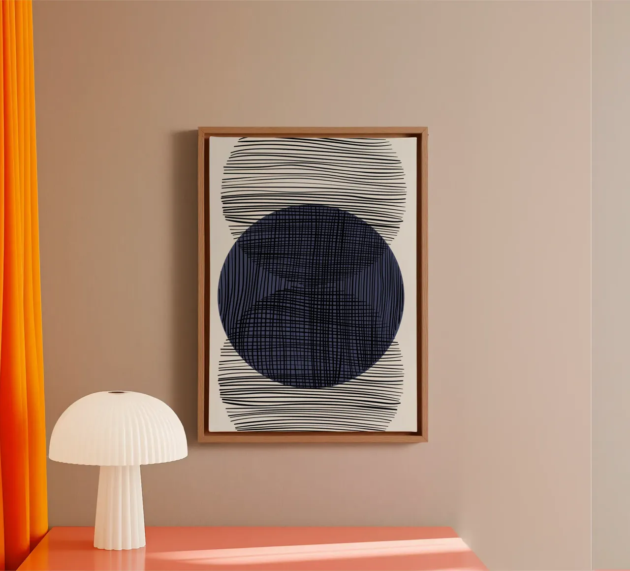 Dynamic Grid tela con Cornice a cassetta da RS LAB STUDIO