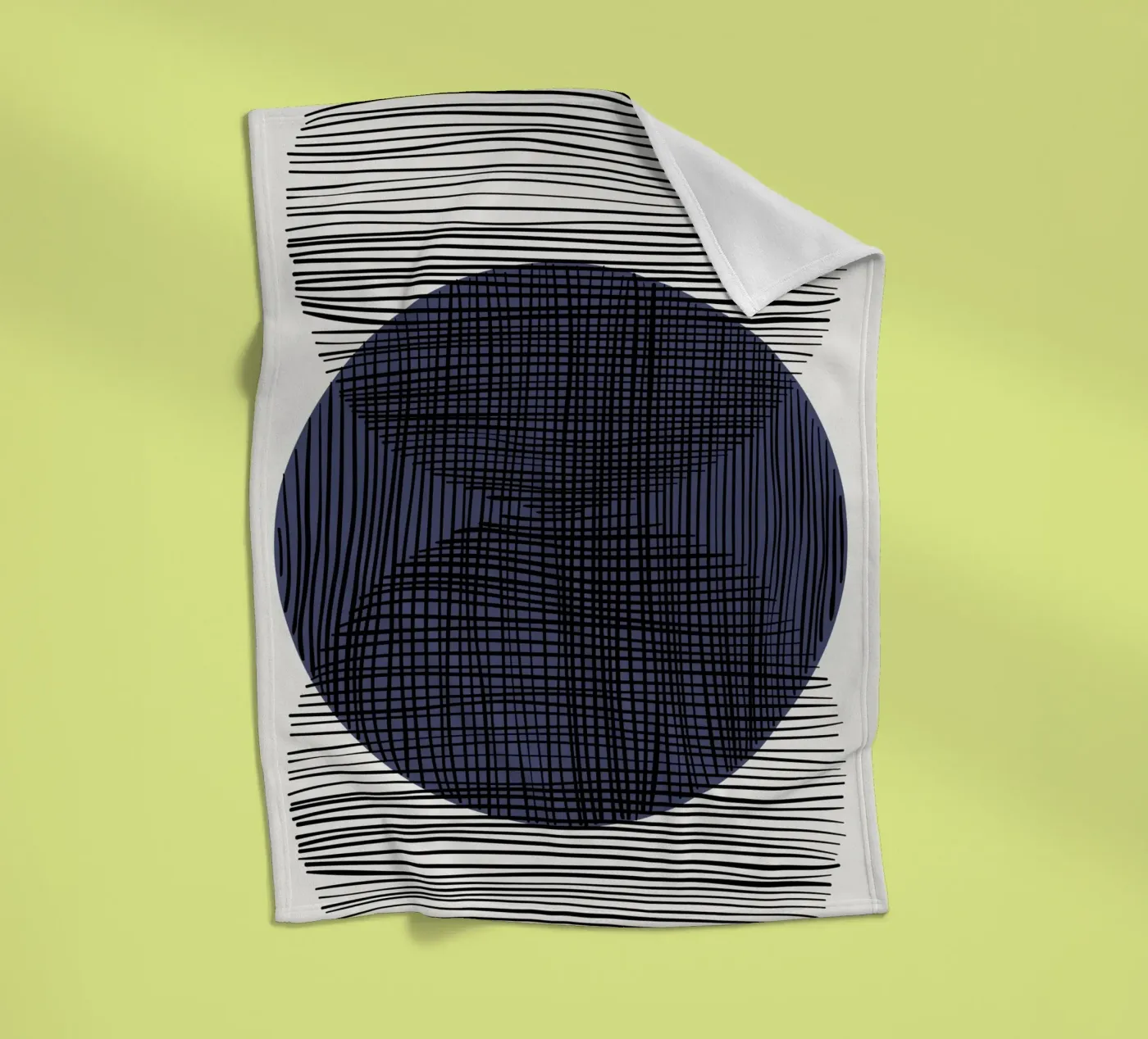 Dynamic Grid Fleecedecke von RS LAB STUDIO