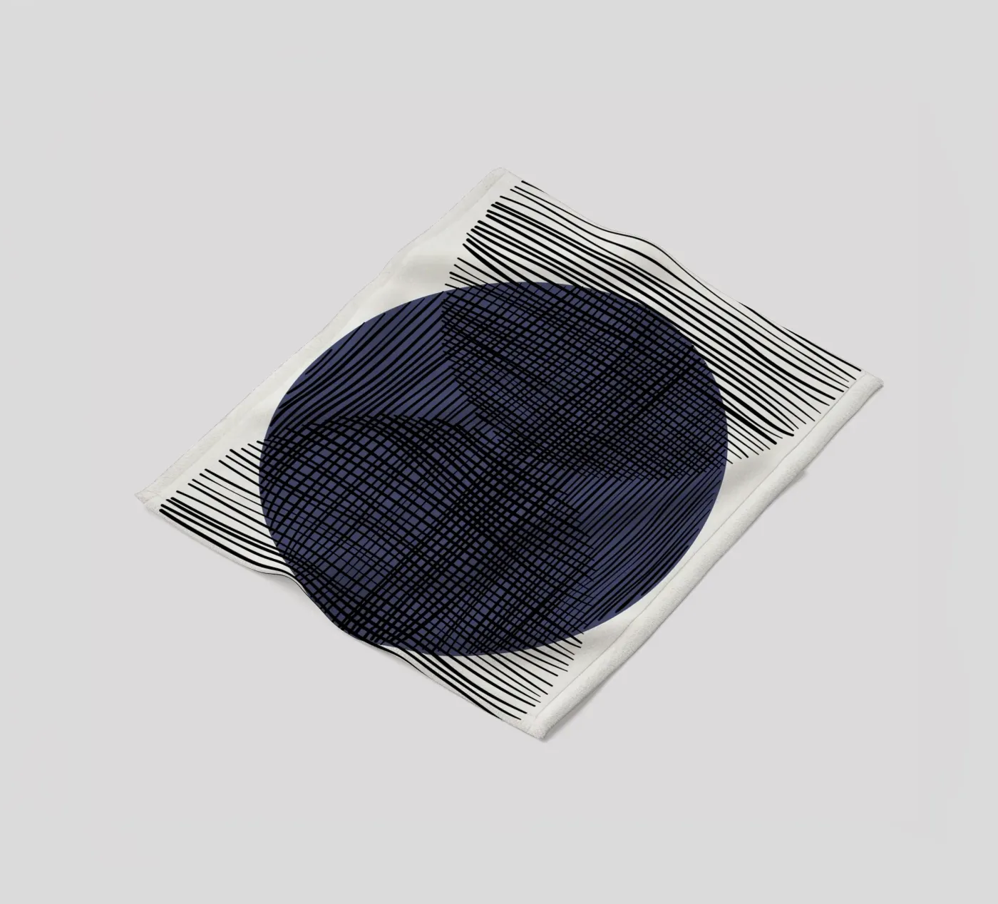 Dynamic Grid Fleecedecke von RS LAB STUDIO