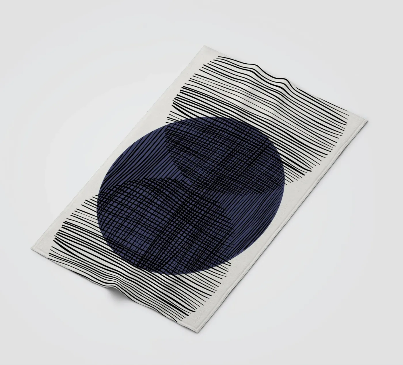 Dynamic Grid Fleecedecke von RS LAB STUDIO