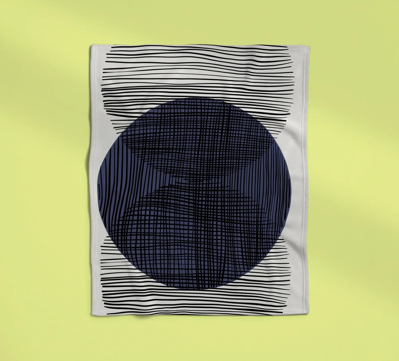 Dynamic Grid Fleecedecke von RS LAB STUDIO