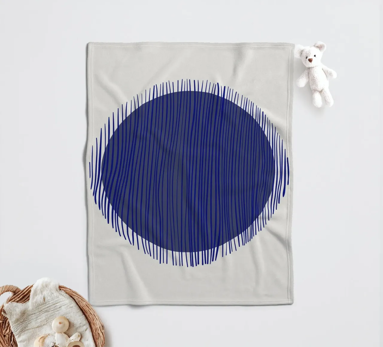 Minimal Rhythm coperta in pile da RS LAB STUDIO