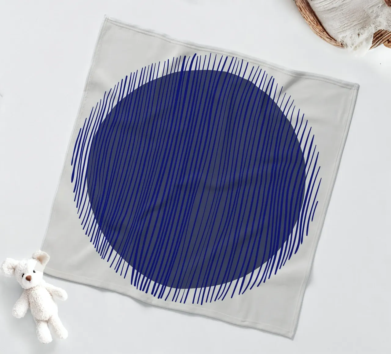 Minimal Rhythm coperta in pile da RS LAB STUDIO