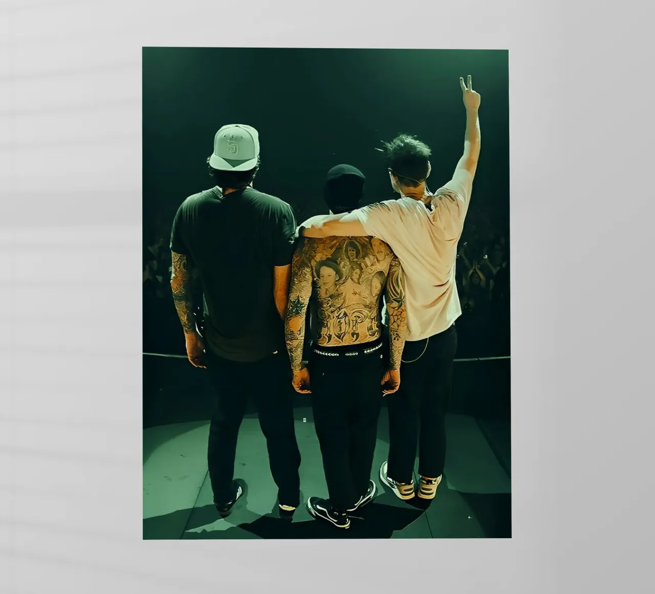 Blink 182 pellicola backlit da Musadad Shop