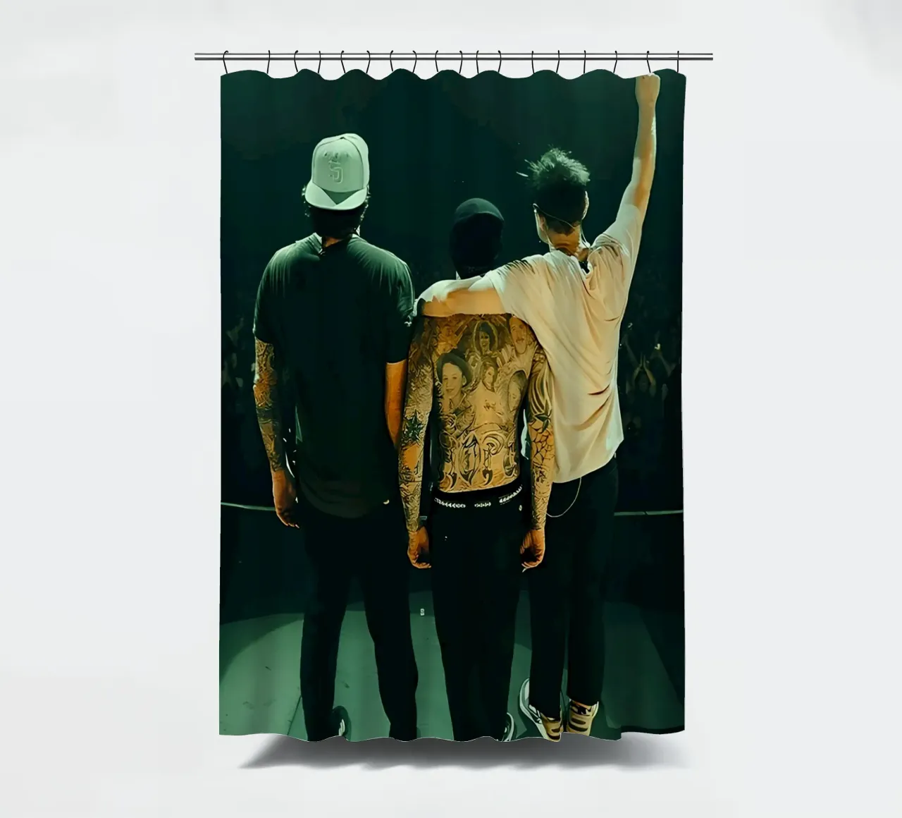 Blink 182 douchegordijn van Musadad Shop