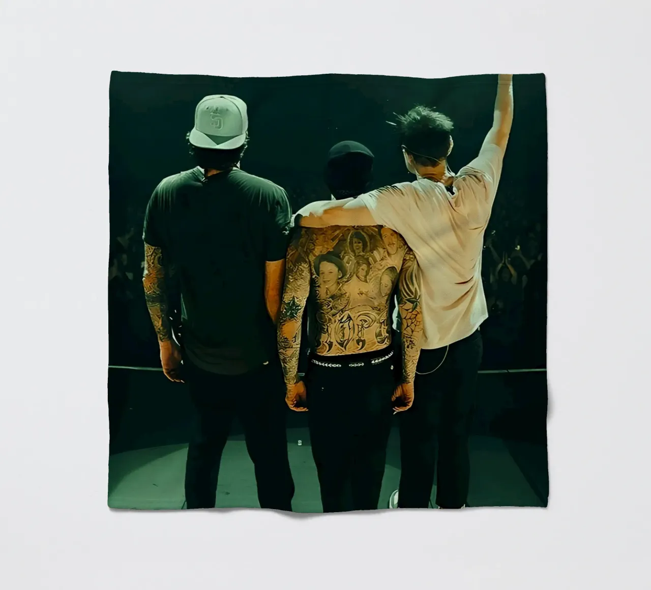 Blink 182 coperta in pile da Musadad Shop