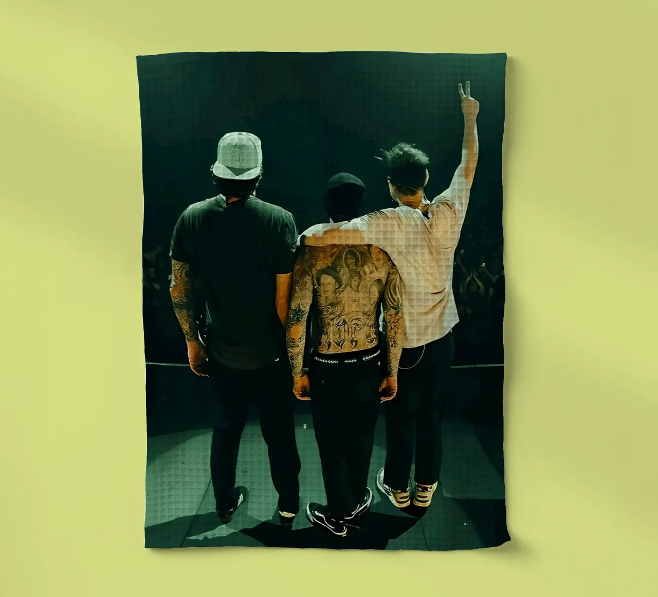 Blink 182 canovaccio da cucina da Musadad Shop