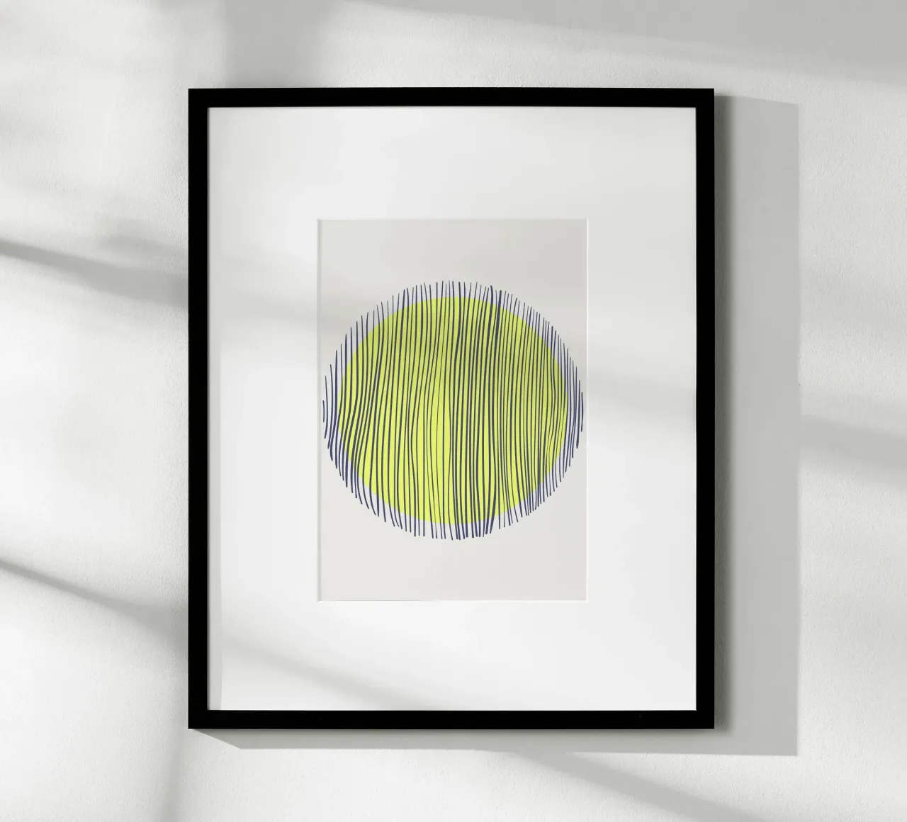 Composed Chaos poster con telaio in alluminio da RS LAB STUDIO