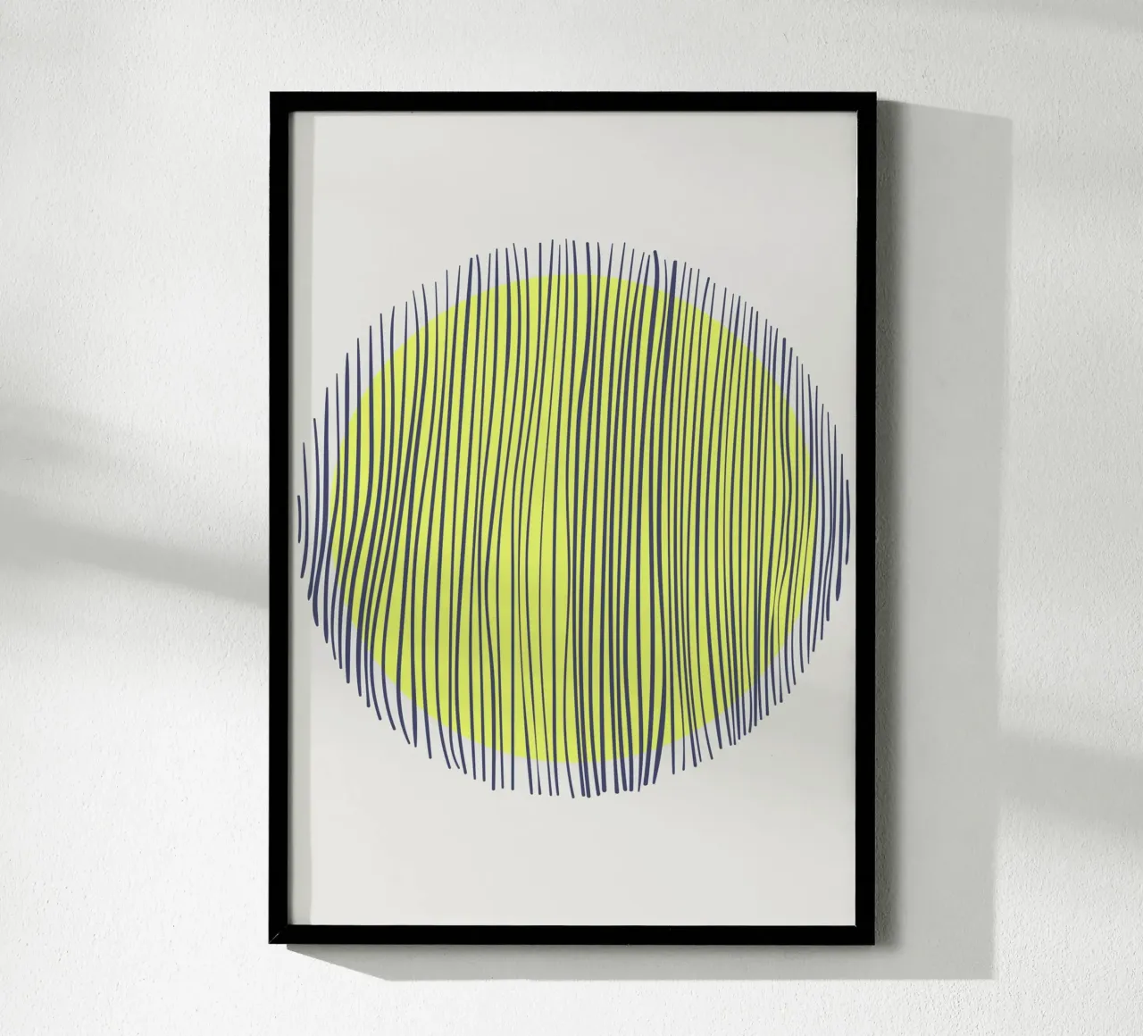 Composed Chaos poster con telaio in alluminio da RS LAB STUDIO