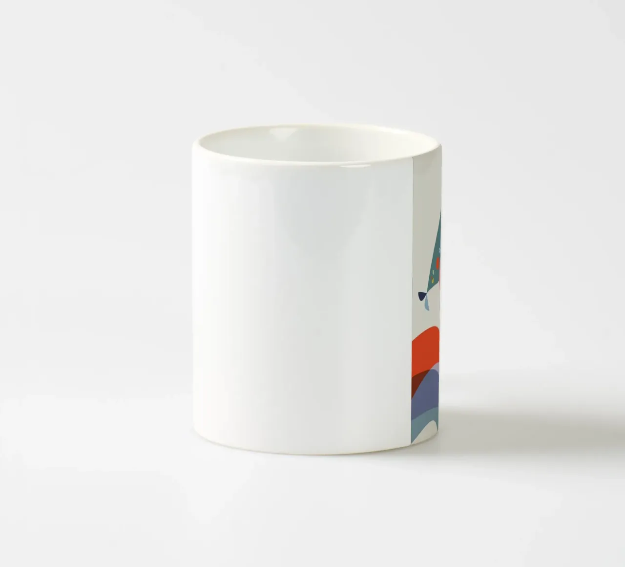 Due balene tazza in ceramica da cosmos studio