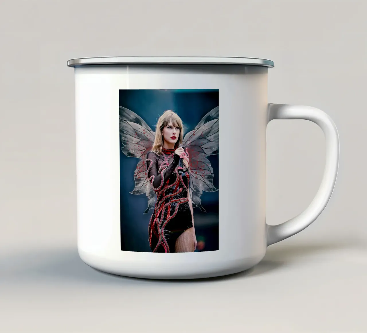 Taylor Swift tazza in smalto da Musadad Shop