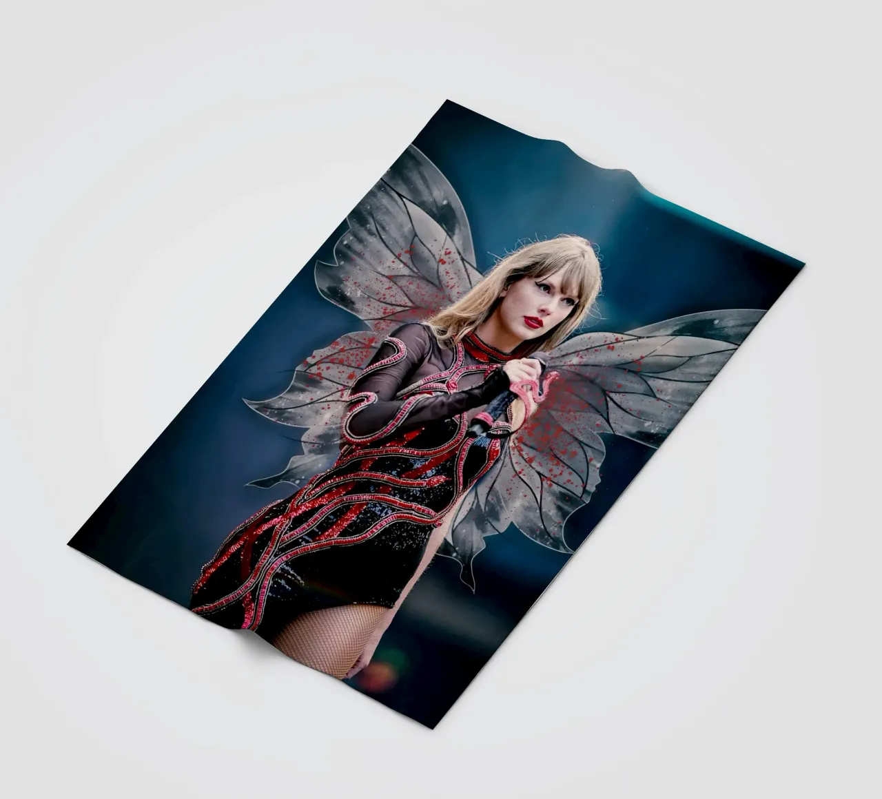 Taylor Swift coperta in pile da Musadad Shop