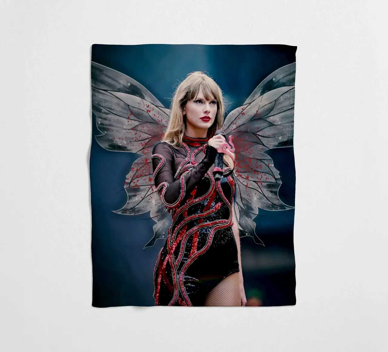 Taylor Swift coperta in pile da Musadad Shop