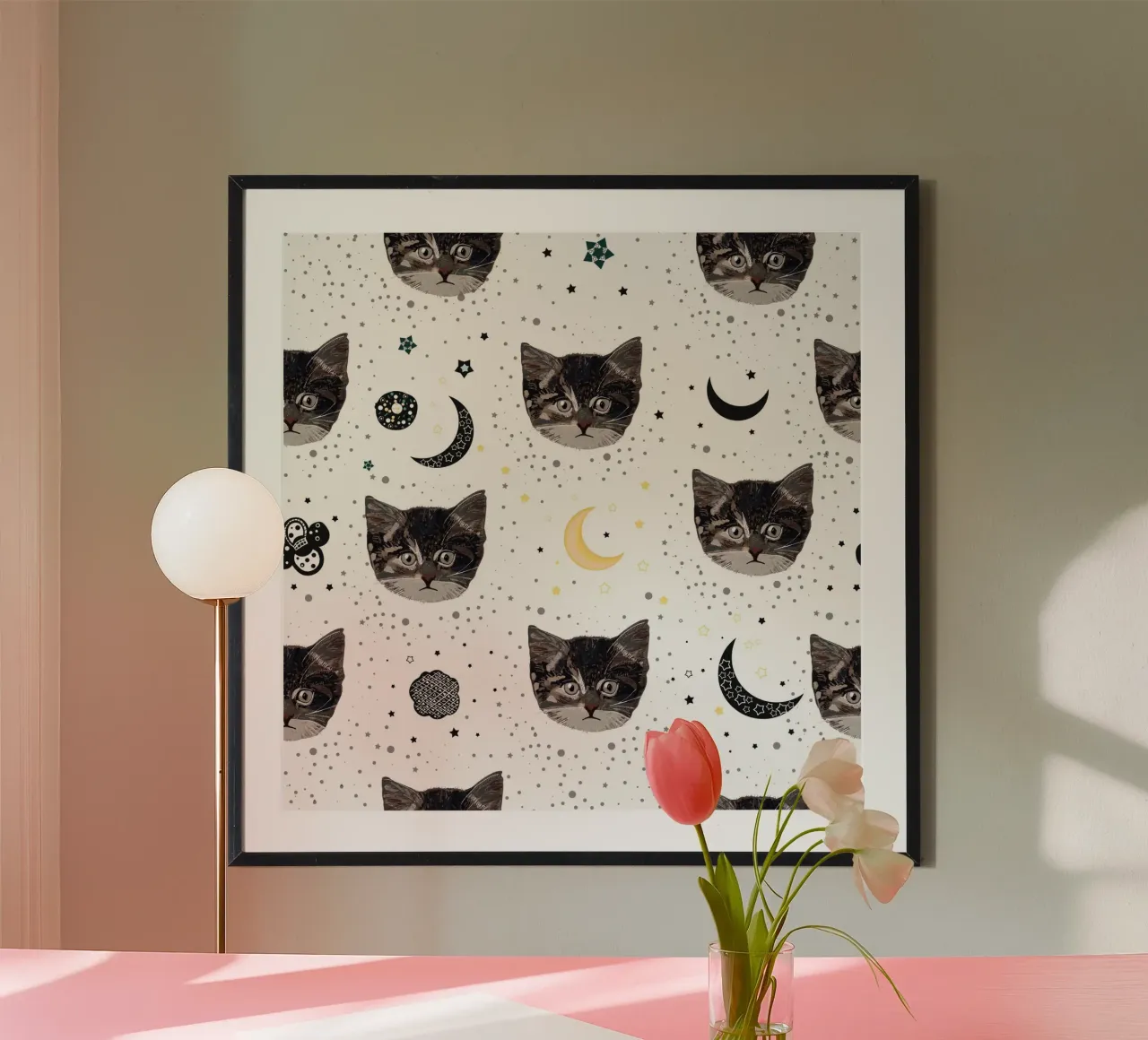 Gatti carini e spazio poster da gulsengunel
