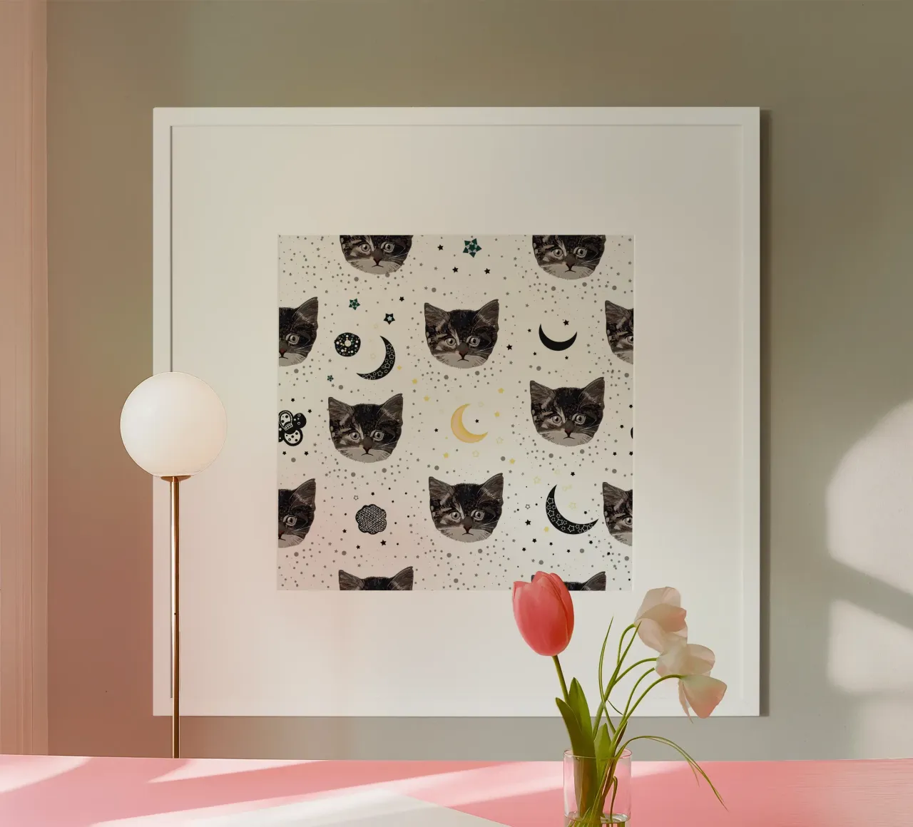 Gatti carini e spazio poster da gulsengunel