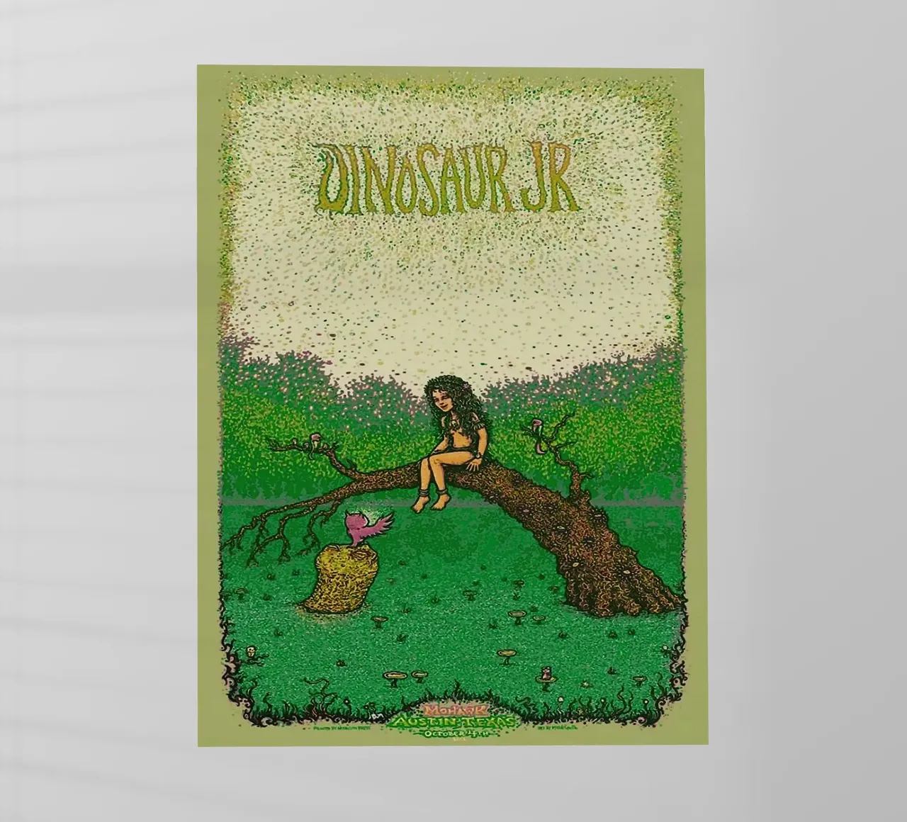Dinosaur Jr band pellicola backlit da van hellen