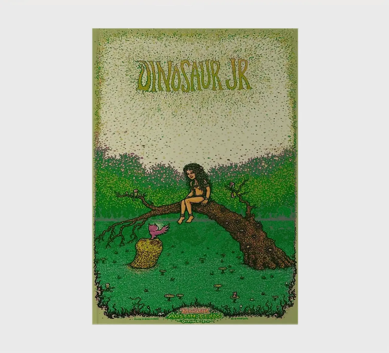 Le groupe Dinosaur Jr carnet de notes de van hellen