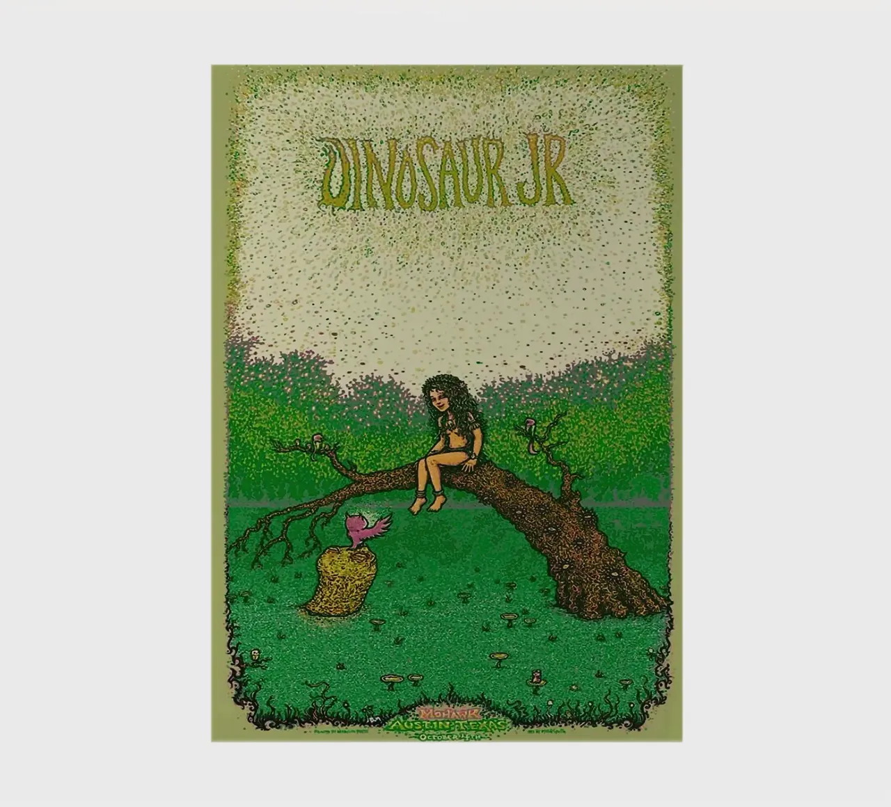 Le groupe Dinosaur Jr carnet de notes de van hellen