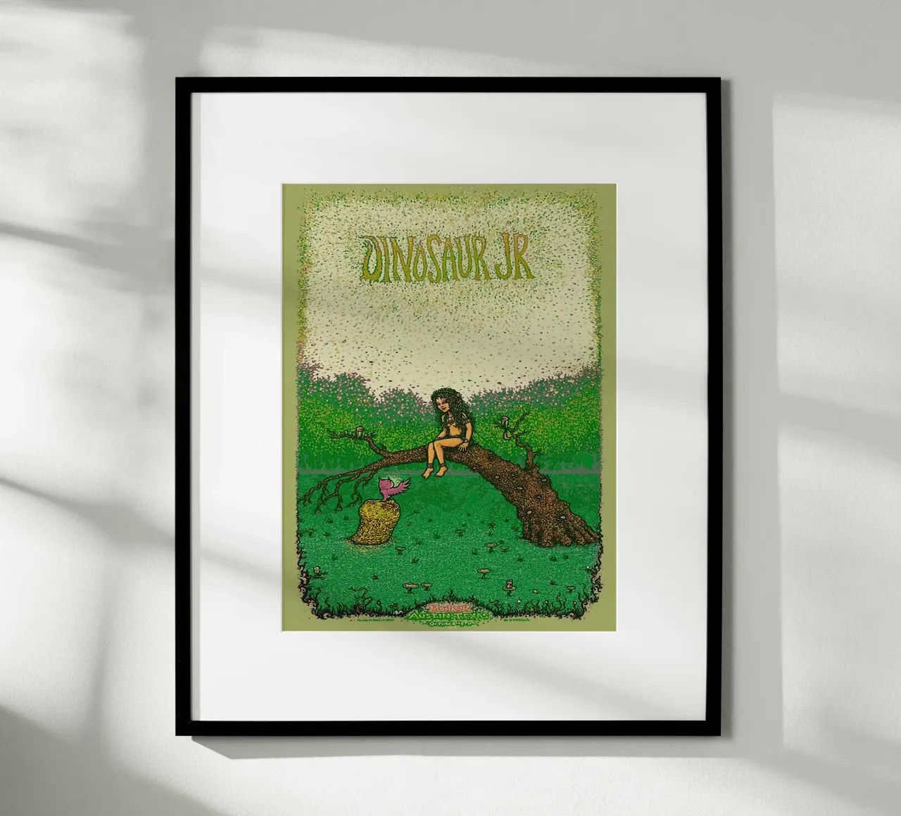Dinosaur Jr band poster da van hellen