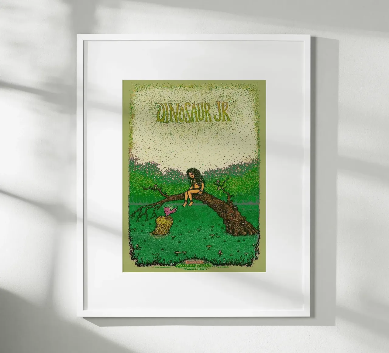 Dinosaur Jr band poster da van hellen