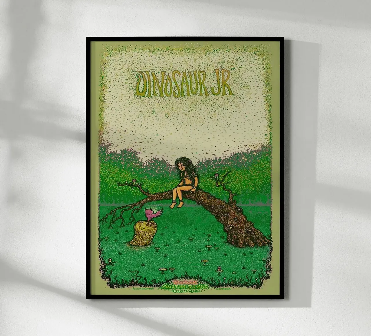 Dinosaur Jr band poster da van hellen