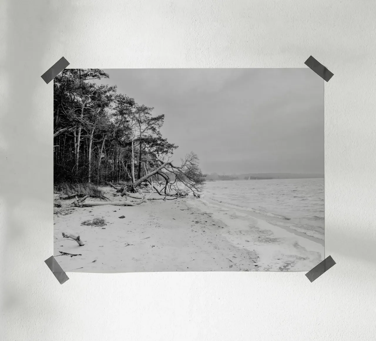 Spiaggia del Baltico II carta hahnemühle da Janine Sommer Fotografie