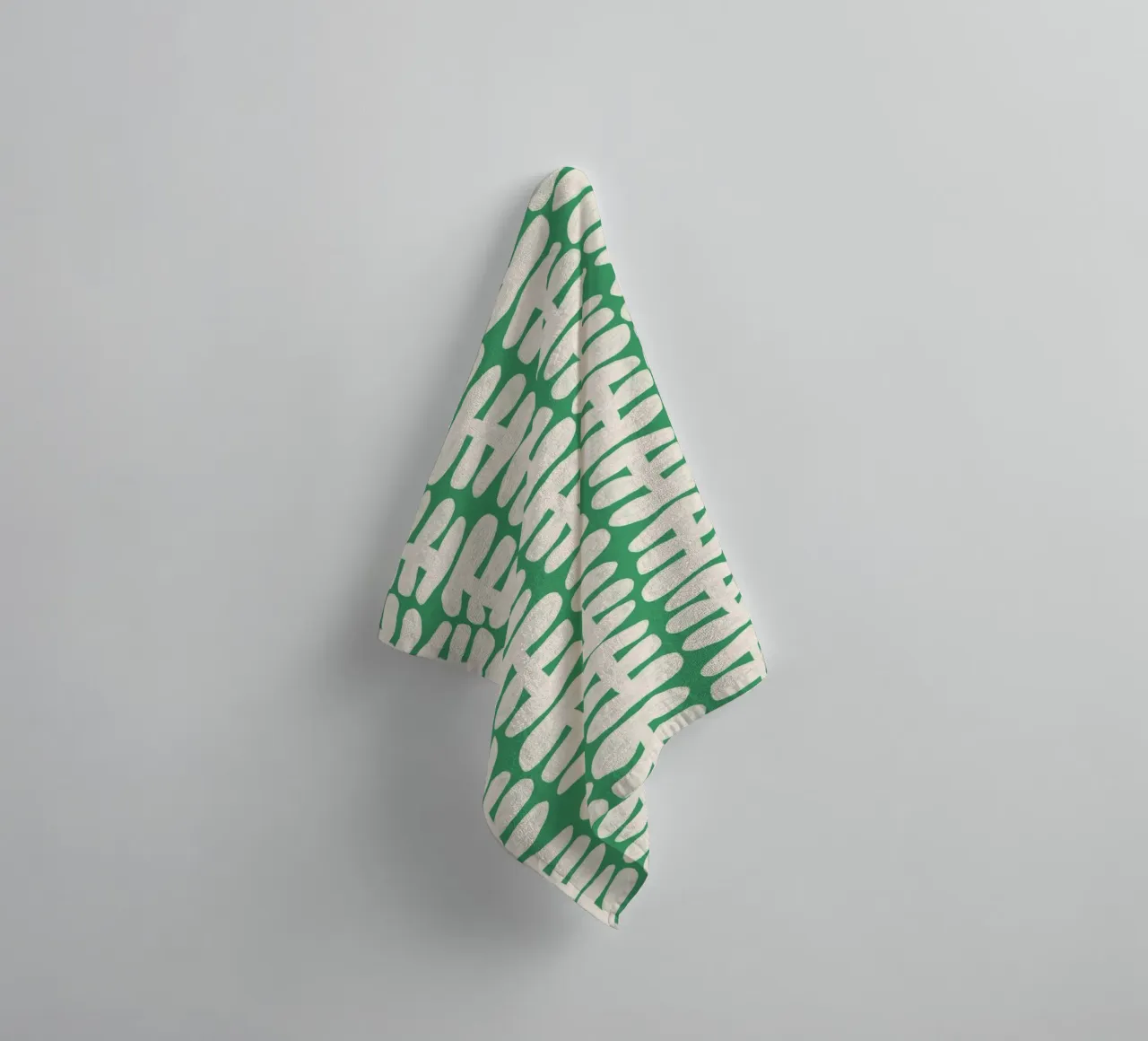 Repetitive pattern 53 towel by Little Dean