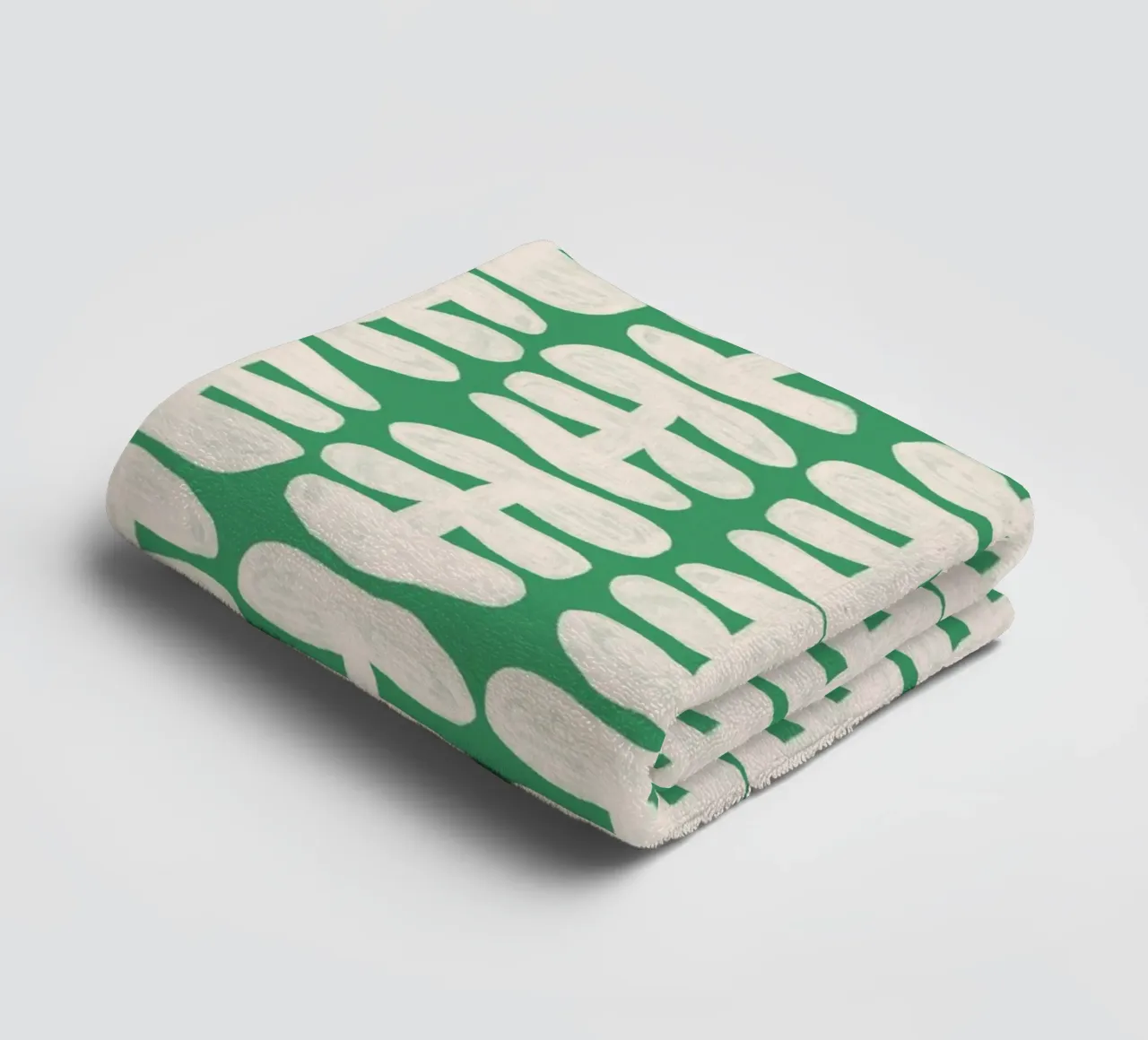 Repetitive pattern 53 towel by Little Dean