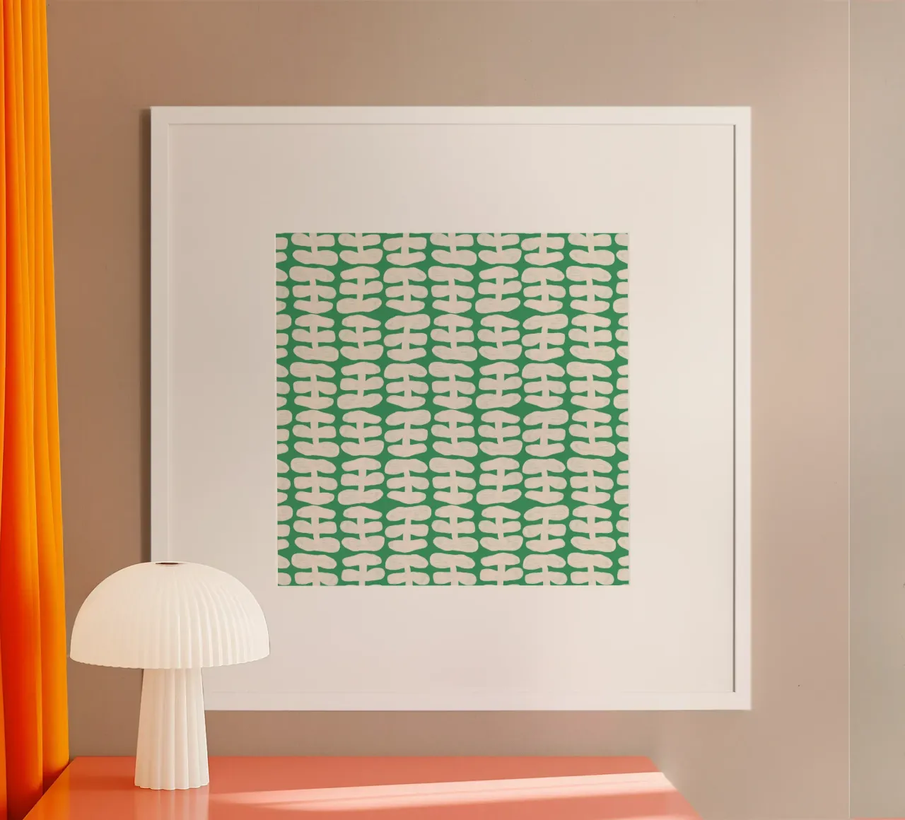 Repetitive pattern 53 poster by Little Dean