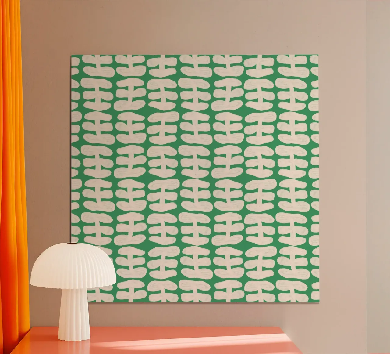 Repetitive pattern 53 poster by Little Dean