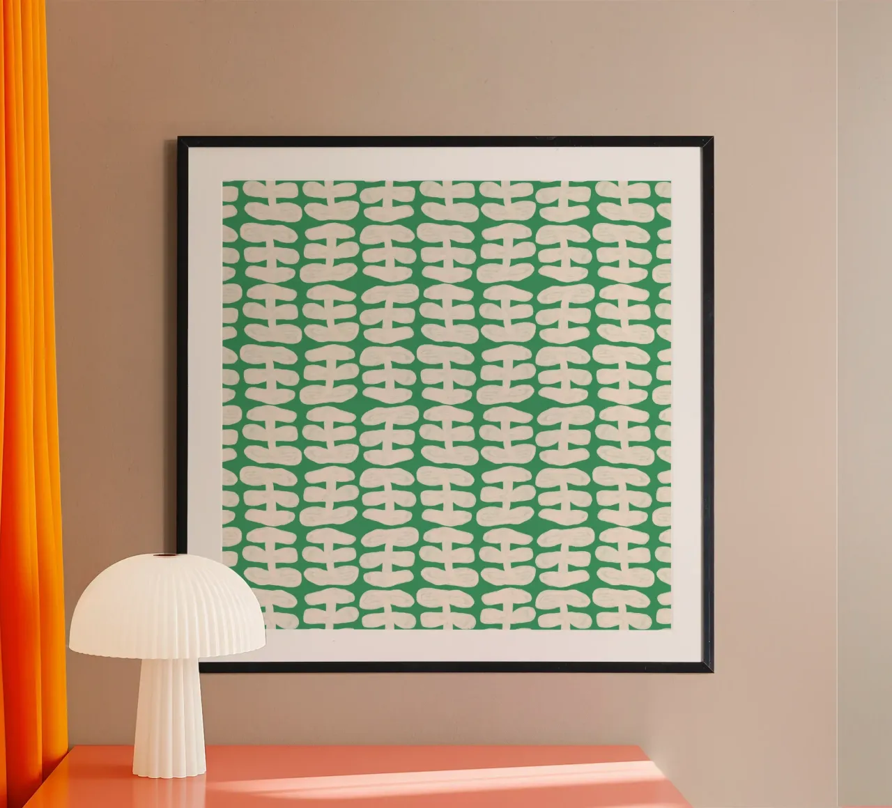 Repetitive pattern 53 poster by Little Dean