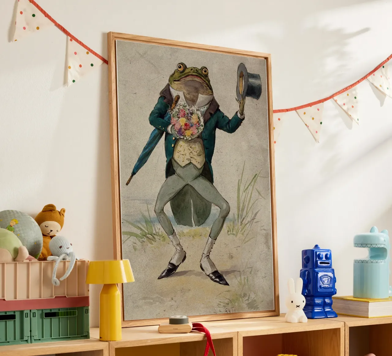 frog vintage plexiglass da vintageshop