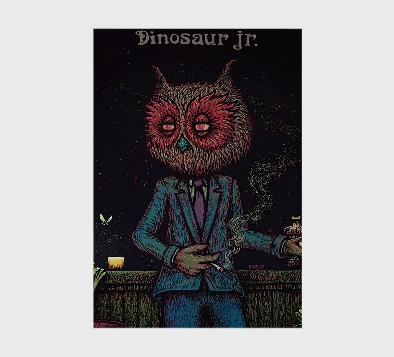 Le groupe Dinosaur Jr carnet de notes de van hellen