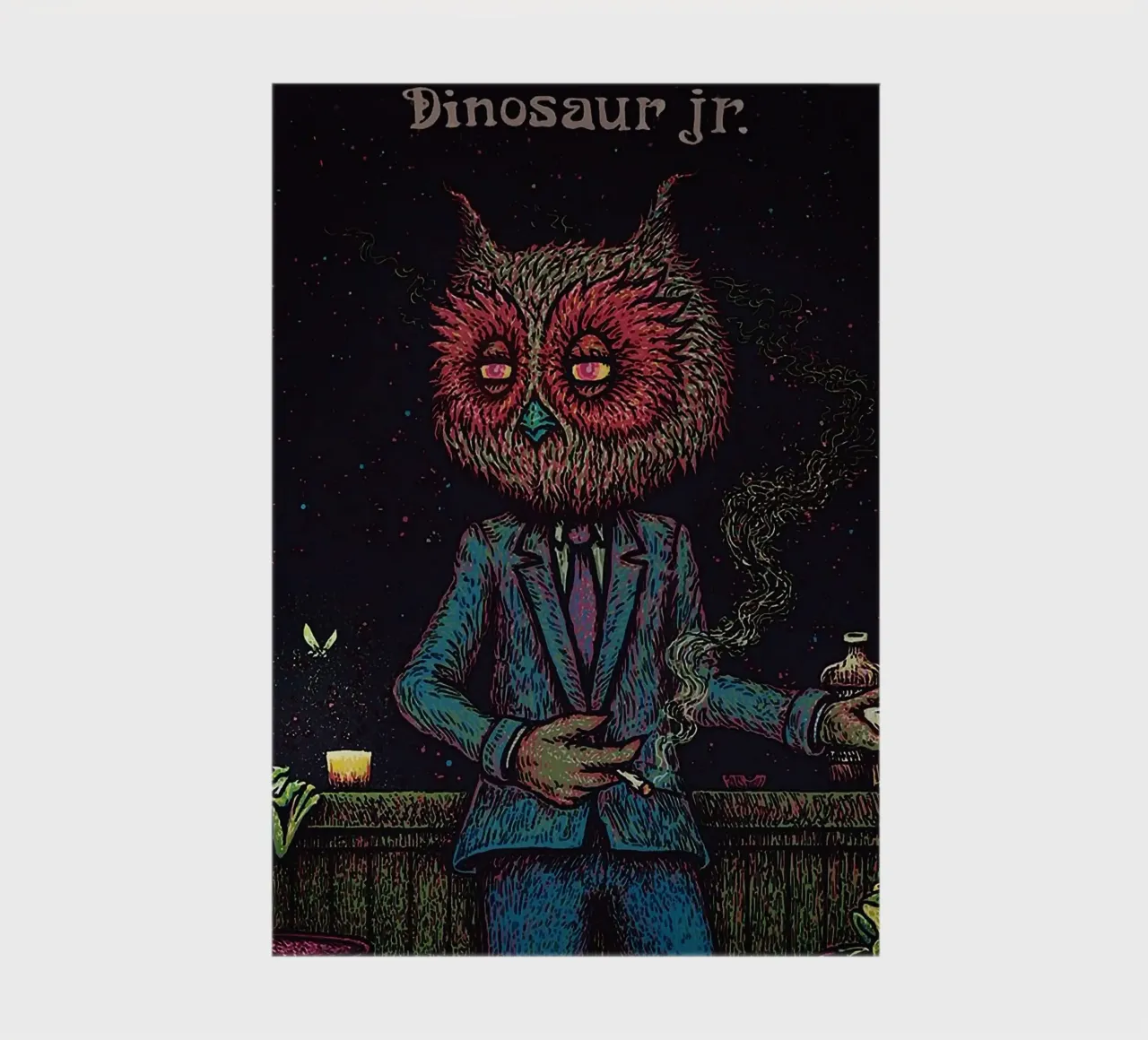 Le groupe Dinosaur Jr carnet de notes de van hellen