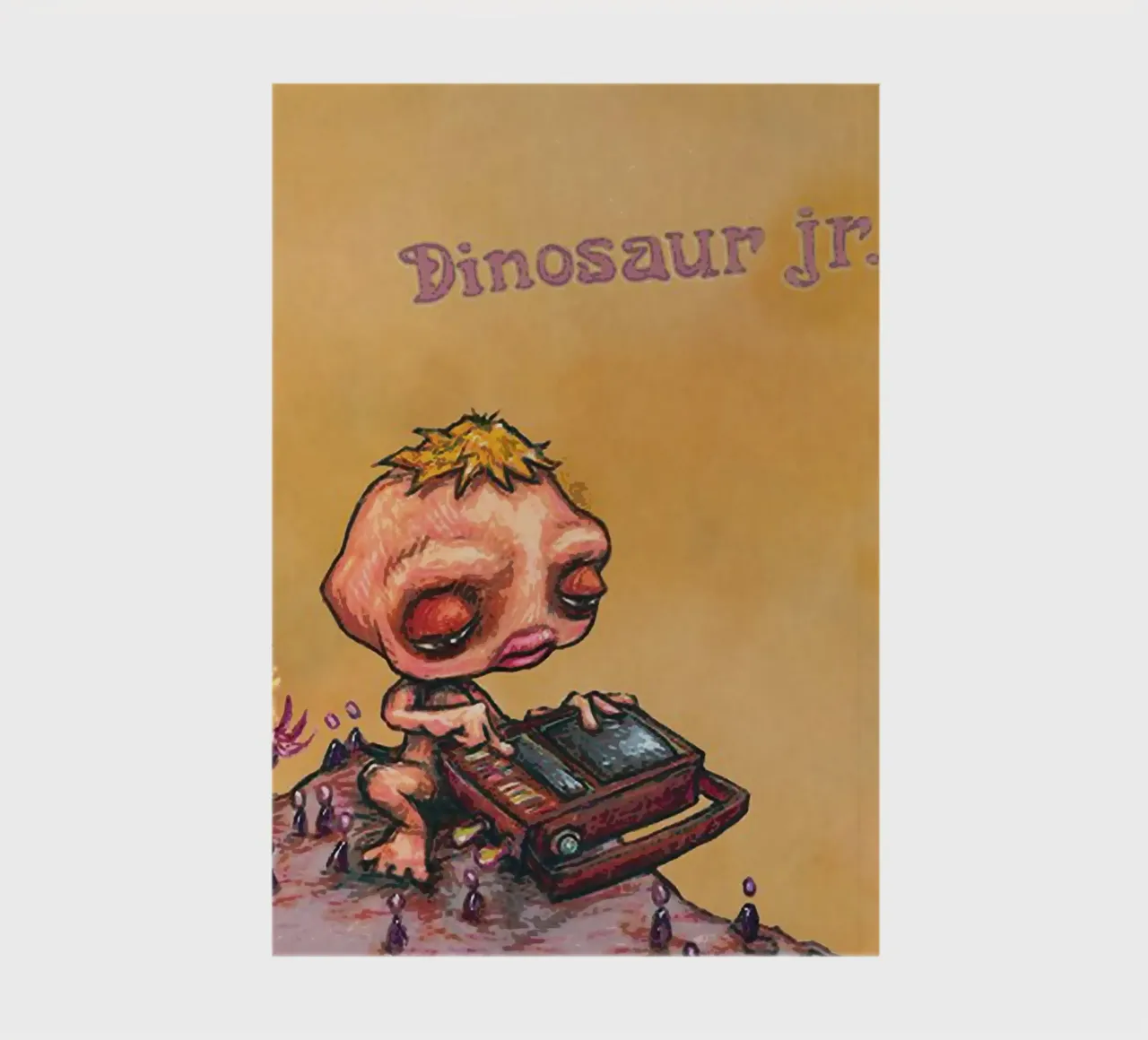 Le groupe Dinosaur Jr carnet de notes de van hellen