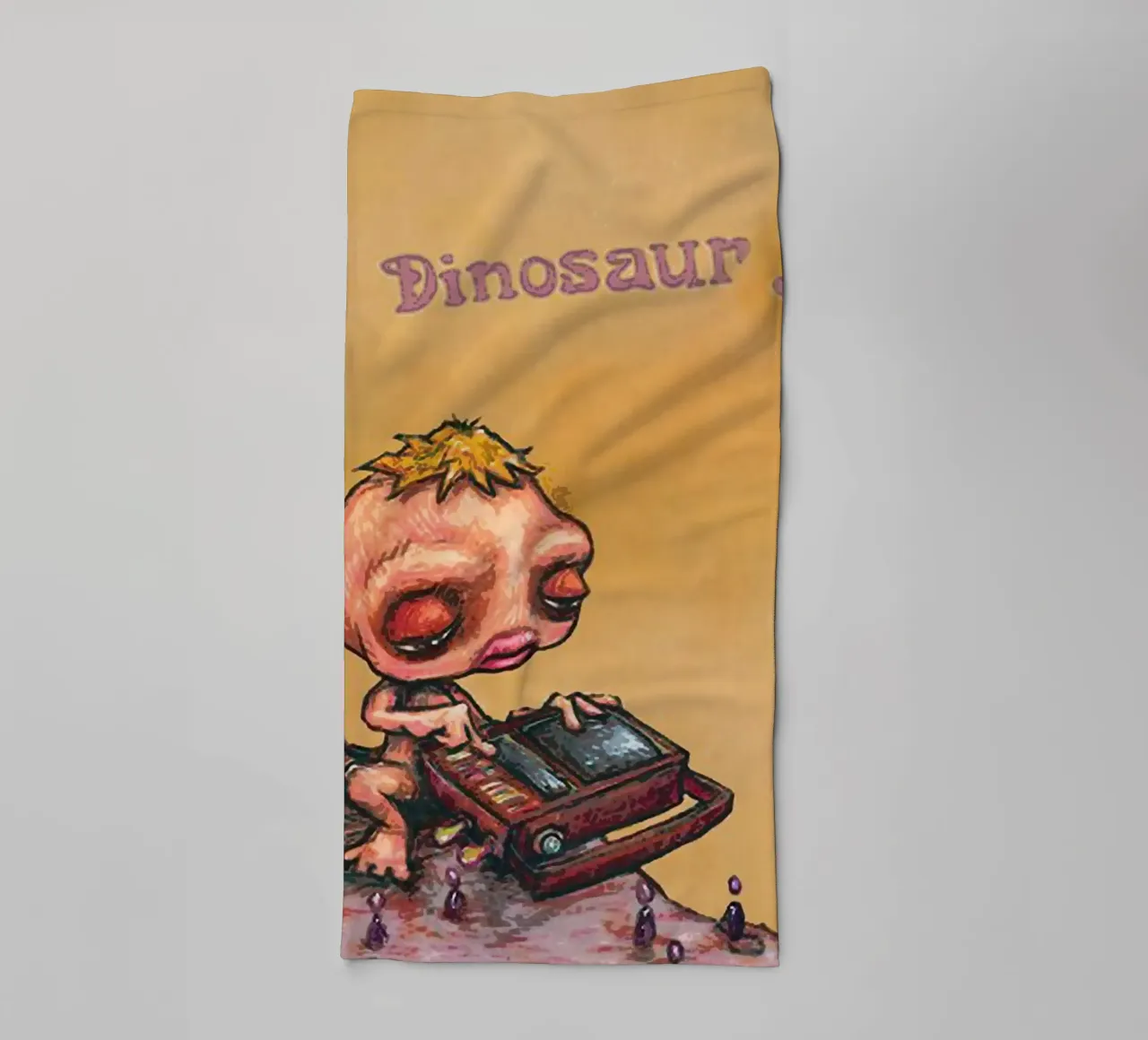 Le groupe Dinosaur Jr serviette de bain de van hellen