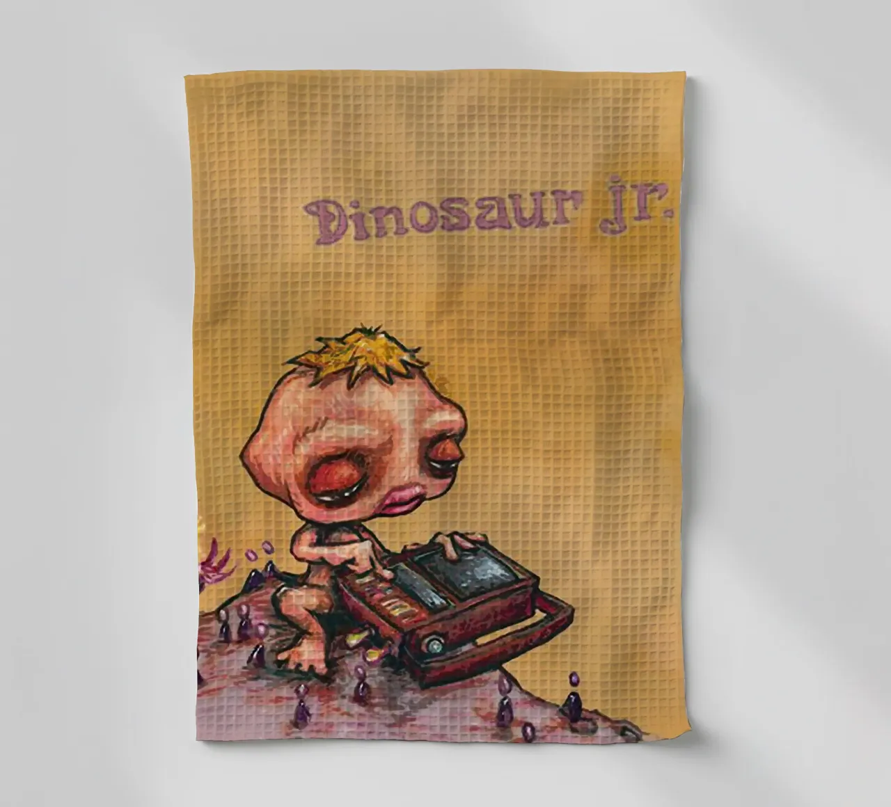 Le groupe Dinosaur Jr torchon de van hellen