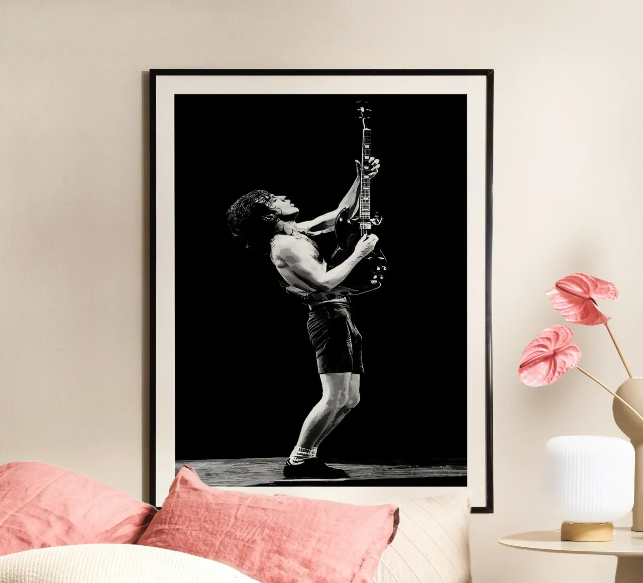 Angus Young poster da van hellen