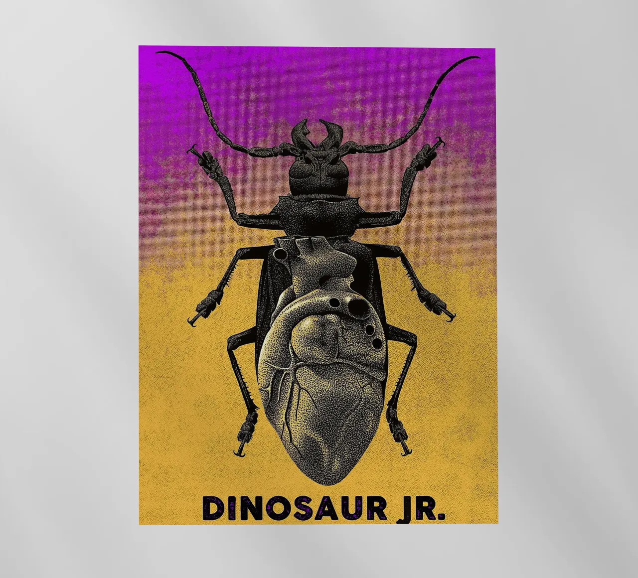 Dinosaur Jr band pellicola backlit da van hellen