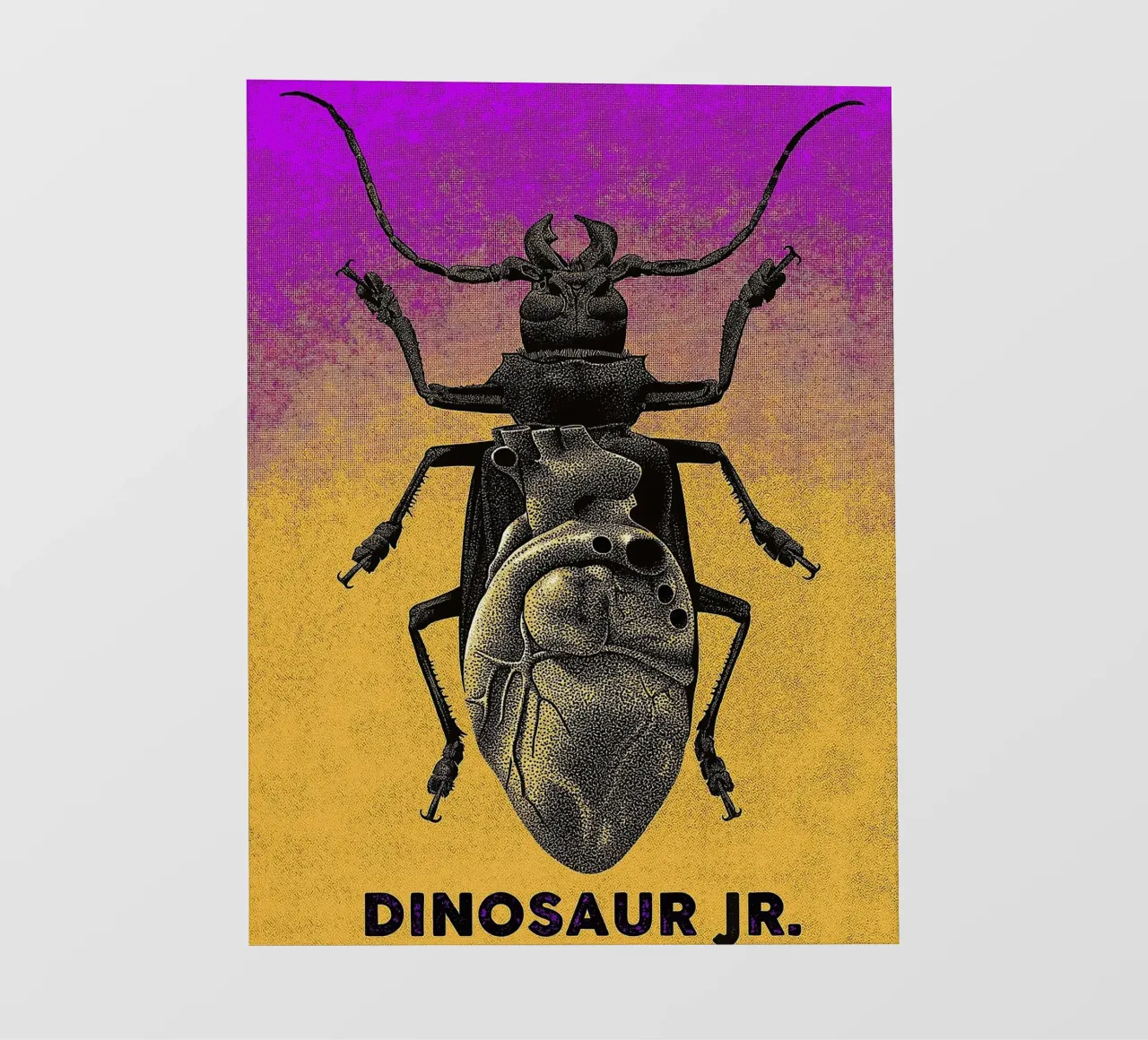 Dinosaur Jr band pellicola backlit da van hellen
