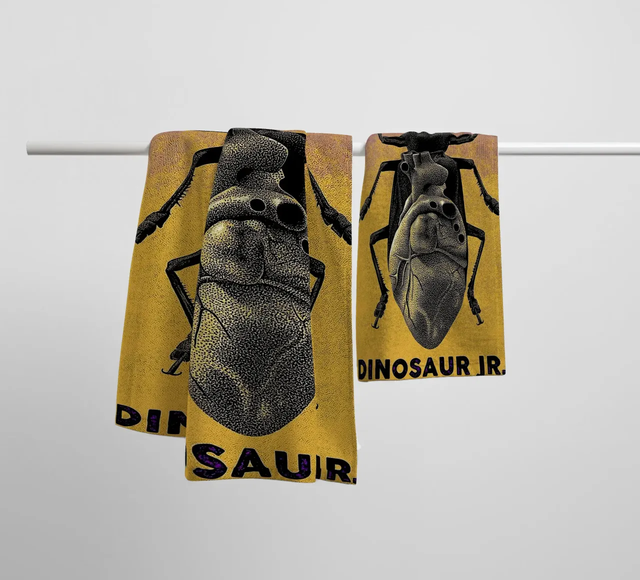 Le groupe Dinosaur Jr serviette de bain de van hellen